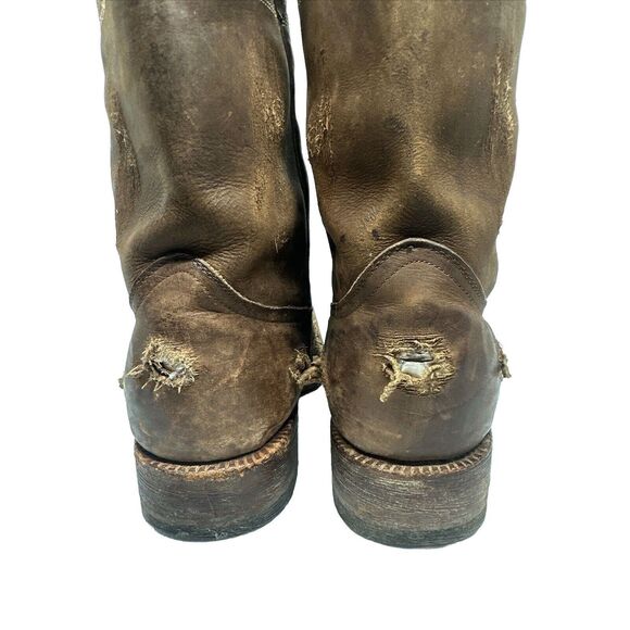 Men’s Boots and Leather Size 8  Brown And Metal Holes Tres Garcia main image 10